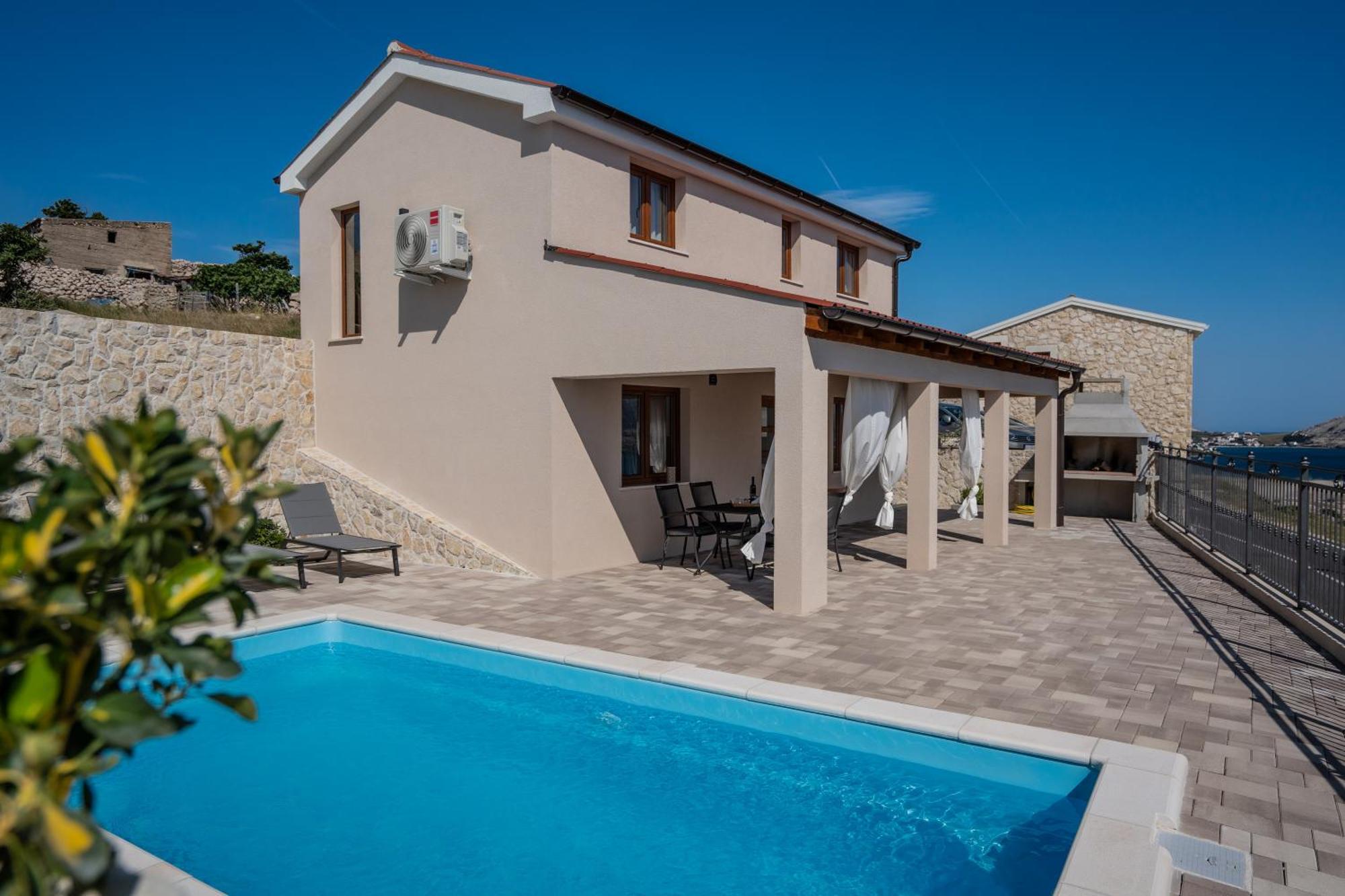 Villa Kamia With Private Heated Pool And Electric Vehicle Adapter Zubovici Ngoại thất bức ảnh